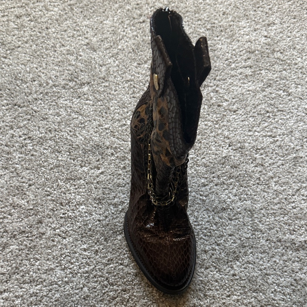 J.Renee Brown and Leopard Heeled Boots - Picture 2 of 3